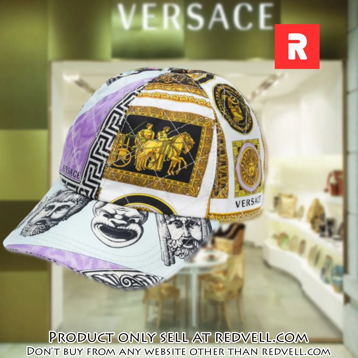 Versace luxury cap print 3d trending cap ctc1086 rv4034381